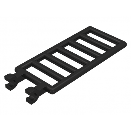 LEGO® Echelle avec 2 clips 7x3 (6020 Noir)
