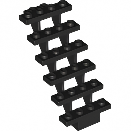 LEGO® Escaliers droits 7x4x6 (30134 Noir)