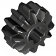LEGO® Technic Gear 12 Tooth Double Bevel (32270 Black)