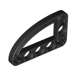 LEGO® Technic Liftarm, Modified L-Shape Quarter Ellipse Thin 3x5 (32250 Black)