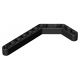 LEGO® Technic Liftarm, Modified Bent Thick 1x11.5 Double (32009 Black)