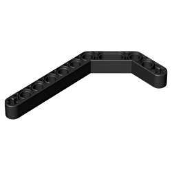 LEGO® Technic Liftarm, Modified Bent Thick 1x11.5 Double (32009 Noir)