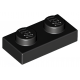 LEGO® Plaque 1x2 (3023 Noir)