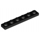 LEGO® Plate 1x6 (3666 Black)