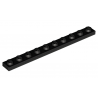 LEGO® Plate 1x10 (4477 Black)