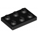 LEGO® Plate 2x3 (3021 Black)
