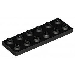 LEGO® Plate 2x6 (3795 Black)