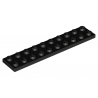 LEGO® Plate 2x10 (3832 Black)