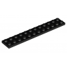 LEGO® Plate 2x12 (2445 Black)