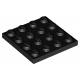LEGO® Plate 4x4 (3031 Black)