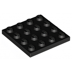 LEGO® Plate 4x4 (3031 Black)