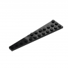 LEGO® Wedge Plate 12x3 Right (47398 Black)