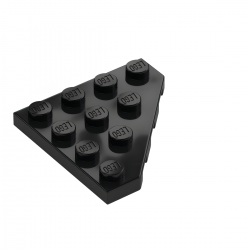 LEGO® Wedge Plate 4x4 (30503 Black)