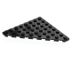 LEGO® Wedge Plate 8x8 (30504 Black)