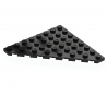 LEGO® Wedge Plate 8x8 (30504 Black)