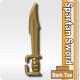 Si-Dan Toys - Spartan : sword (Dark Tan)