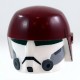 Clone Army Customs - Desert GM Dark Red Helmet