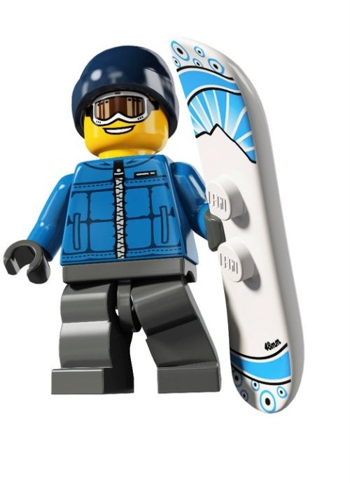 LEGO Minifigure Series 5 Snowboarder Guy 