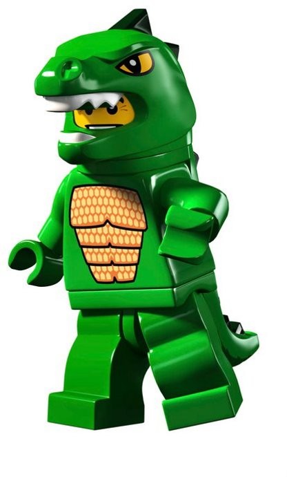 Grudge Behandling Gutter LEGO® Minifig Series 5 - Lizard Man