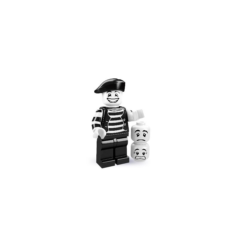 LEGO Minifigures Collection Series 2 Mime 8684 for sale online 