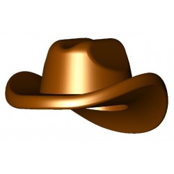 Reddish Brown Cowboy Hat