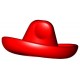 Sombrero rouge