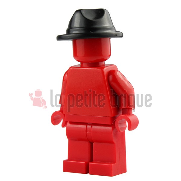 BrickWarriors Lego Custom Minifig Accessories Black Fedora