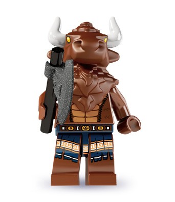 LEGO Series 6 Collectable Minifigure Minifig MINOTAUR 8827 NEW UNSEALED 