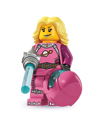 LEGO Minifig Serie 6 la fille intergalactique 8827