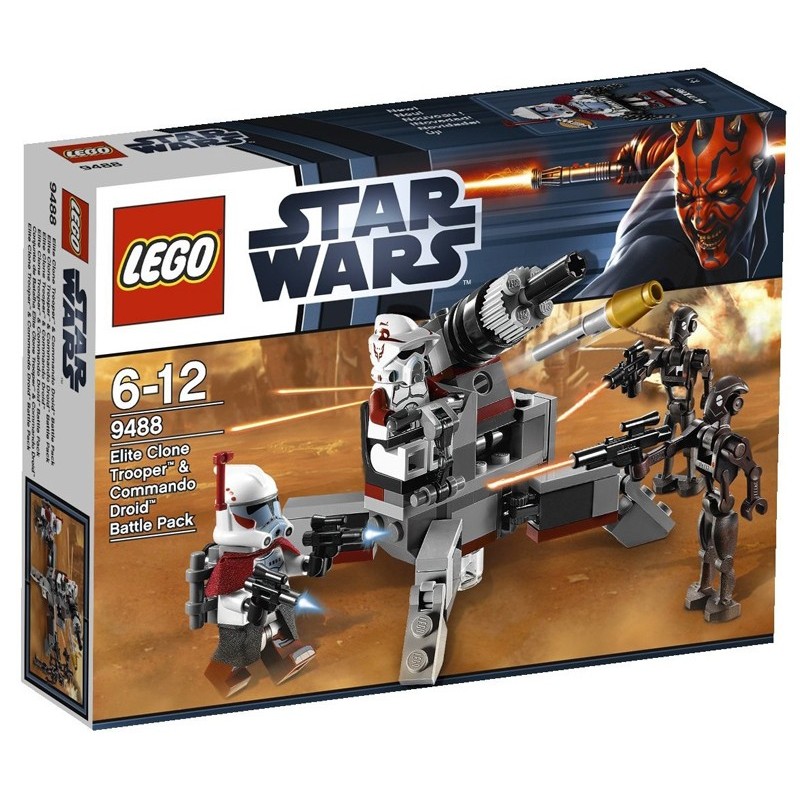 LEGO SW- 9488 - Elite Clone Trooper & Commando Droid Battle Pack