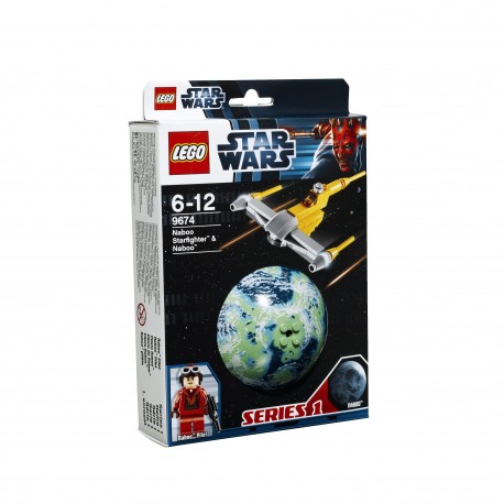 LEGO Star Wars 9674 - Naboo Starfighter & Naboo (La Petite Brique)