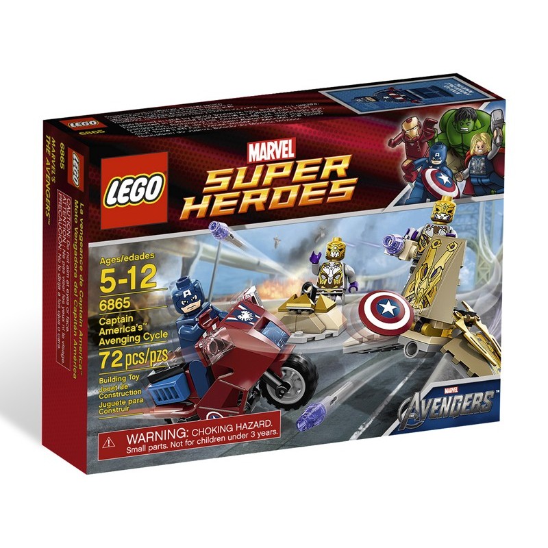 Disney Super Hero Avenger Iron Bat Captain Spider man Blocks Brick