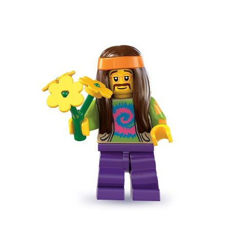 LEGO Minifig Serie 7 - 8831 - le hippie