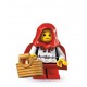 LEGO Minifig Serie 7 - 8831 - la visteuse de Mère-Grand, Petit Chaperon Rouge (La Petite Brique)