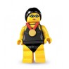 LEGO Minifig Serie 7 - 8831 - la championne de natation (La Petite Brique)