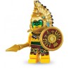 LEGO Minifig Serie 7 - 8831 - le guerrier aztèque (La Petite Brique)