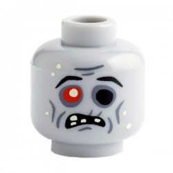 Lego Custom CITIZEN BRICK Tête Zombie éborgné (La Petite Brique)