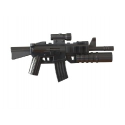 Lego Custom Brick Army Carabine M4A1 avec lanceur de grenades M203 (La Petite Brique)