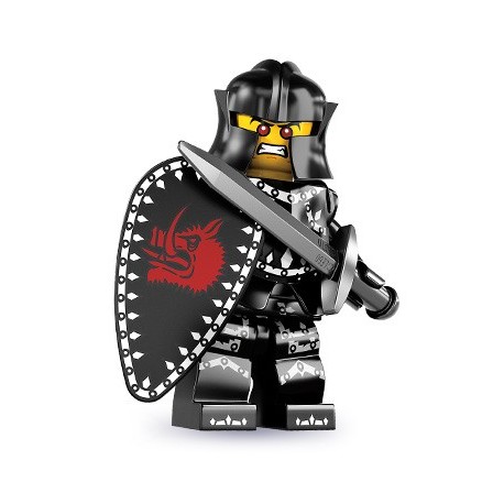 LEGO Minifig Serie 7 le chevalier maléfique 8831