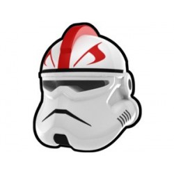 Lego Custom Arealight White Captain Fordo Helmet (La Petite Brique)