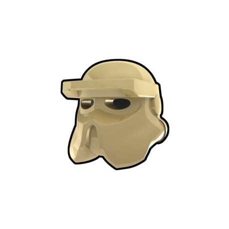 Lego Custom Arealight Tan AT-RT Helmet (La Petite Brique)