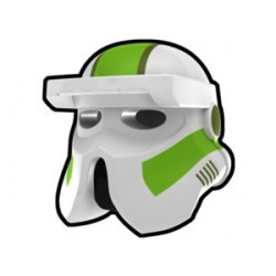 Lego Custom Arealight White AT-RT Assault Helmet (La Petite Brique)