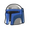 Silver Mando Jango Helmet