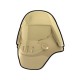 Lego Custom Arealight Tan Assault Helmet (La Petite Brique)