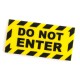 Do Not Enter - Tile, 4x2