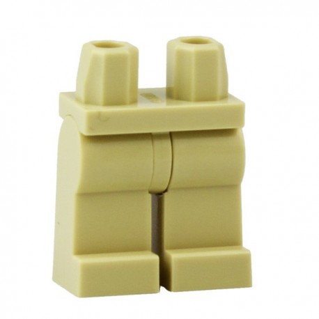Lego Accessoires Minifig Jambes - beige (La Petite Brique)