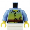 Lego Accessoires Minifig Torse chemise hawaïenne (La Petite Brique)
