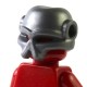 LEGO Brick Warriors Custom - Casque Envahisseur (Pearl Dark Gray) (La Petite Brique)