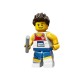 LEGO Minifig 8089 - le coureur J.O. Londres 2012 (La Petite Brique) Team GB Olympics