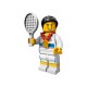LEGO Minifig 8089 - le Tennisman J.O. Londres 2012 (La Petite Brique) Team GB Olympics